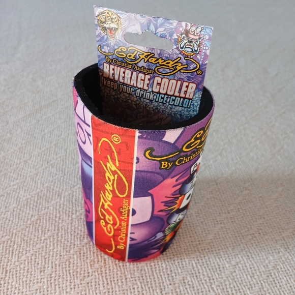 ed hardy ♡ beverage can bottle insulated cooler - Picture 1 of 6